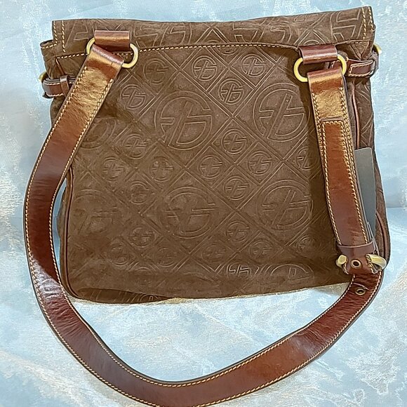 Leather Shoulder Bag by Francesco Biasia of Italy Brand New - Picture 4 of 16